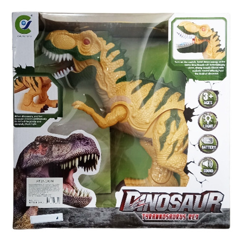 Dinosaurio Con Luz Y Sonido Dinosaur Tyrannosaurus Rex Febo