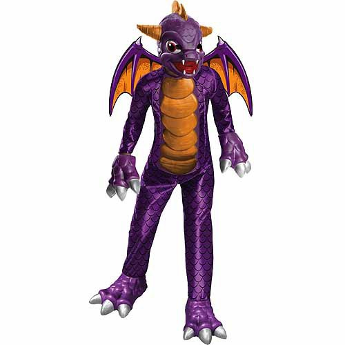 Disfraz Para Niño Skylanders Spyro Talla Medium Halloween