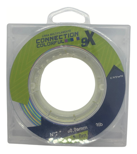 Linha Multifilamento Crown Connection 9x Colorfull 0,26mm