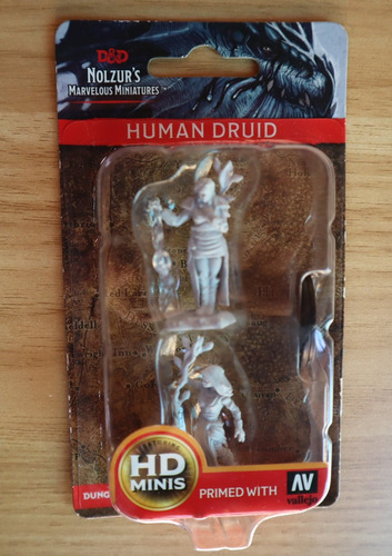 Human Druid 2017 Nolzur Miniatura Dungeons & Dragons