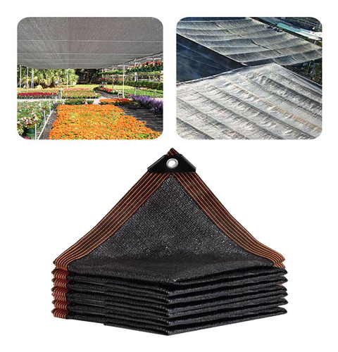 Paño De Sombra Plegable Refugio Solar Duradero Para 3mx5m