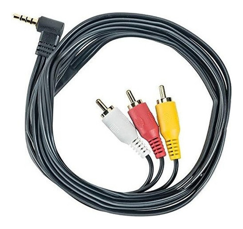 Brendas Av Stereo Video Cable Mini 35 Mm En Angulo Macho A 3