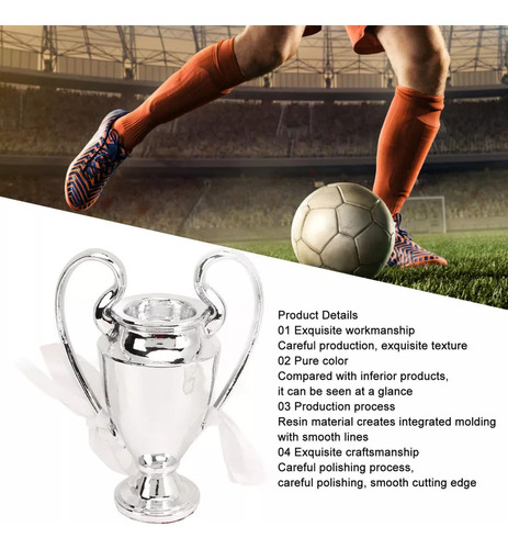 Troféu Da Liga Dos Campeões Europeus Resin Mold Pa