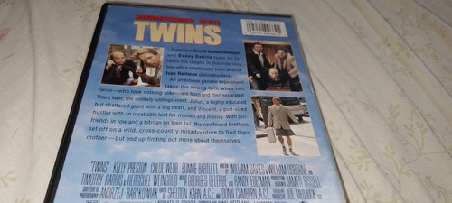 Película En Dvd Twins Gemelos Con Danny Devito Subtitulada