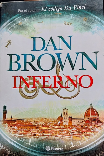 Libro Inferno, Dan Brown(buen Estado), Autor Codigo Da Vinci