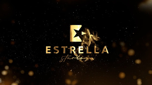 Projeto Editável After Effects Gold Logo Opener, Logo Animad