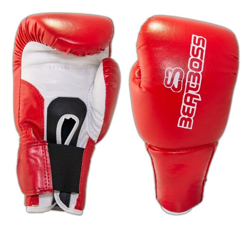 Guantes De Boxeo Premium Beatboss Cuero Sintetic Competencia