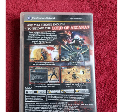 Lord Of Arcana Psp (Usado)