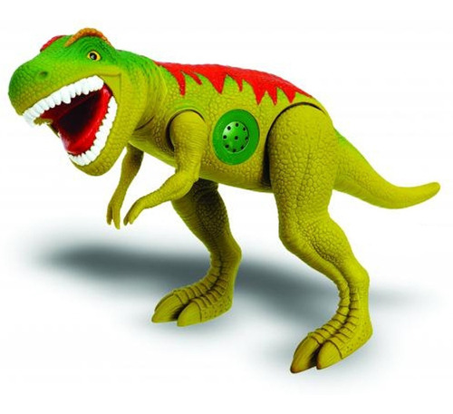 Dinossauro Tirano Rex 43cm C/ Som- Adijomar - Pronta Entrega