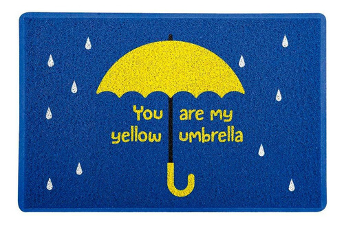 Capacho How I Met Your Mother 60x40cm Yellow Umbrella