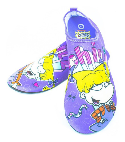 Imagen 4 de 4 de Aqua Shoes Rugrats Morado Moletto