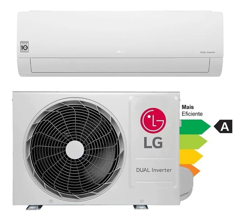 Imagem 1 de 4 de Ar-condicionado Split LG Inverter Compact 12000 Btus - 220v