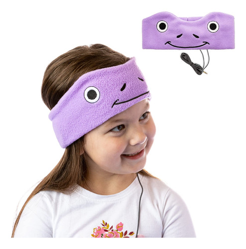 Cozyphones, Audifonos Para Ninos. Purpura (purple Frog)