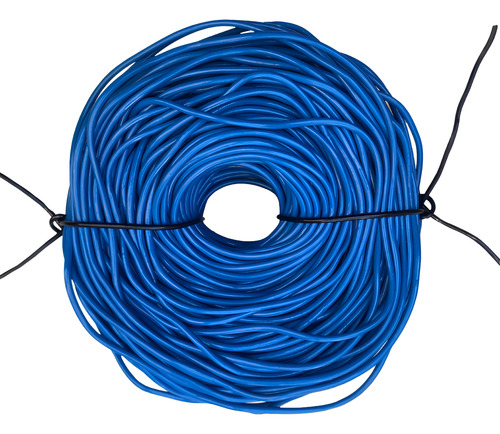 150 Mts Rollo De Cordón De Pvc 5mm 3,5 Kg Azul