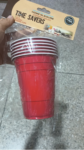 Vasos Rojos Para Fiesta 