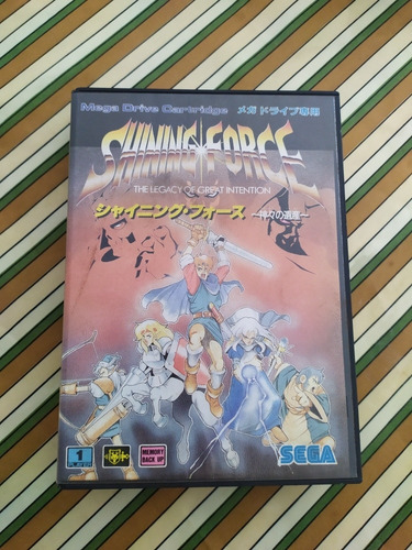 Shining Force Mega Drive Jap Impecável (Usado)