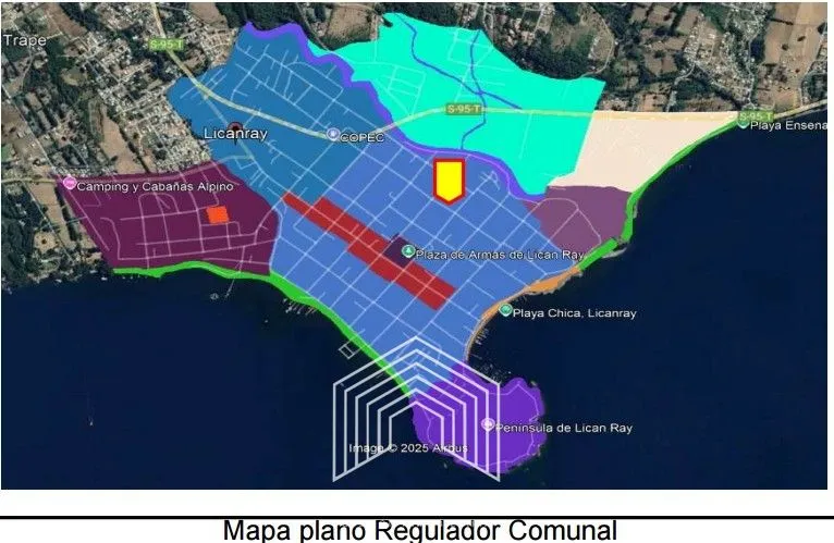 Imagen 2 de 24 de Amplio Terreno Urbano Excelente Ubicación Lican Ray