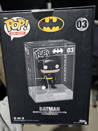 Funko Batman Die Cast Metalico (Usado)
