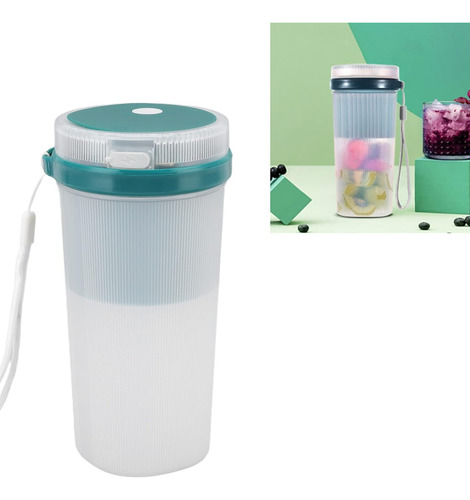 Licuadora Mini Personal Recargable Vaso Portable 