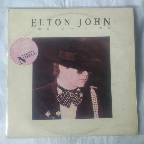 Elton John Ice On Fire Vinilo Original 