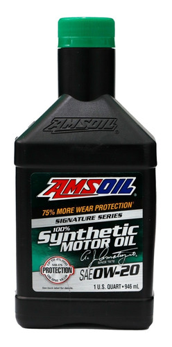 Aceite Amsoil 0w-20 Signature 100% Sintético Original 946ml