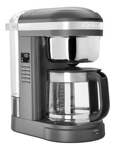 Cafetera De Goteo Kitchenaid Kcm1209dg, 12 Tazas, Gris Mate.