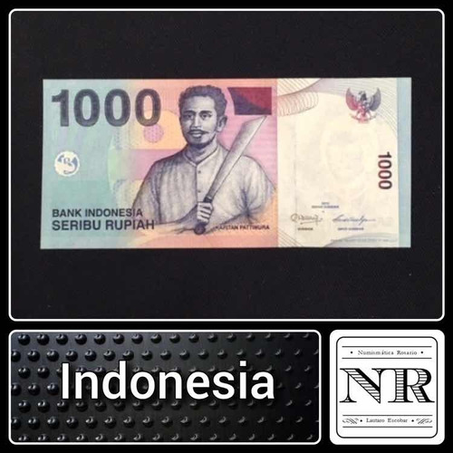 Indonesia - Asia - 1000 Rupias - Año 2012 - Unc - P# 141