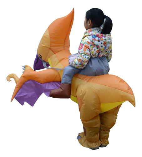 Inflável Dinossauro Fantasia Crianças Blow Up Vestido Fantas