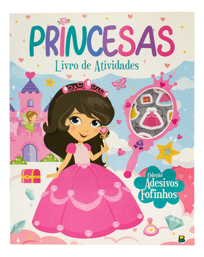 Adesivos Fofinhos: Princesas, De Brijbasi. Editora Brasileitura, Capa Mole Em Português, 2023