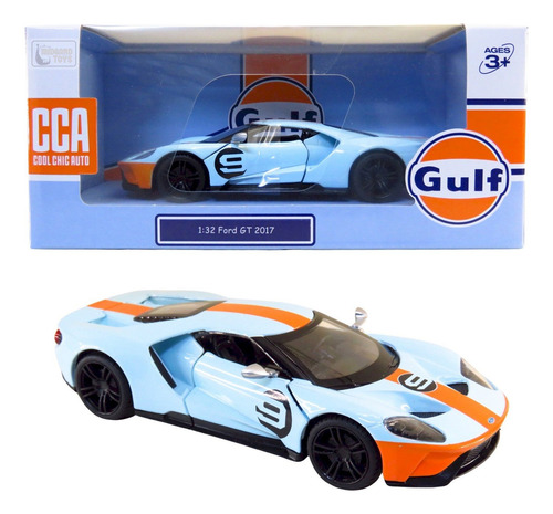 Ford Gt 2017 Gulf - Som E Luz - 1/32 - Cca