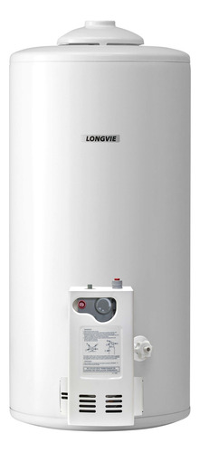 Termotanque Gas Longvie 75 L Pie Y Colgar Poliuretano T5075d Color Blanco