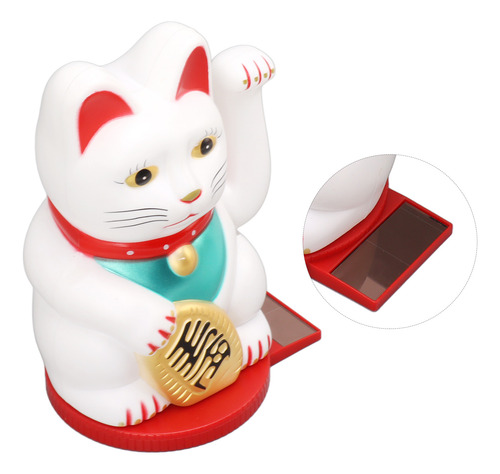 Brazo Ondulado Para Gatos, Blanco Y Blanco, Alimentado Por E
