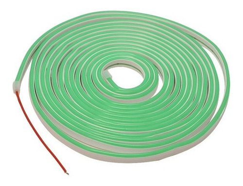 Rollo Led Neon Ultra Brilloso 5 Mtr 12v Flexible Verde