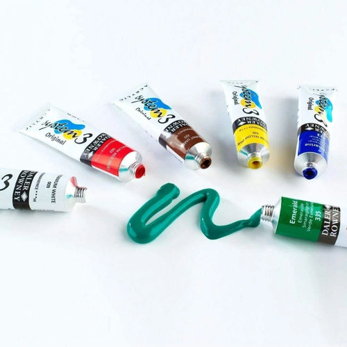 Set 10 Acrílicos En Tubos De 22 Ml - Daler Rowney System 3