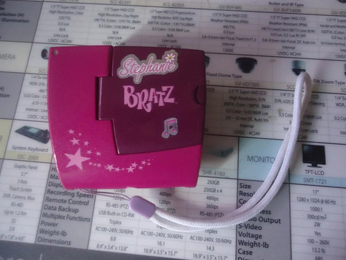 Camara Filmadora De La Bratz Original (sj)a