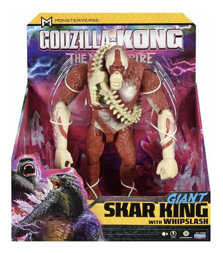 Muñeco Rey Skar Godzilla X Kong El Nuevo Imperio 28 Cm