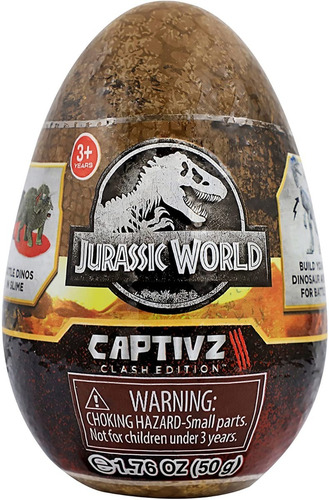 Huevo Dinosaurio Jurassic World Captivz Sorpresa Slime