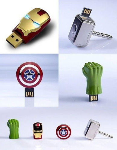 Pendrive Modelo Avenger / Vengadores Hulk 32 Gb Nuevo