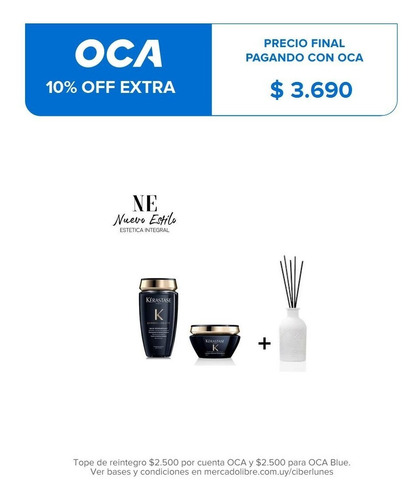 Pack Chronologiste Shamp + Mascara + Envio Gratis + Obsequio