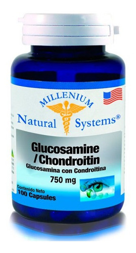 Glucosamine 750 Mg 100 Cap Natural - Unidad a $627