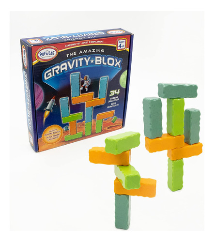 Popular Playthings Gravity Blox, Juego De Bloques De Constru