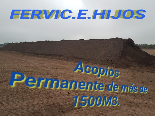 Tierra Negra Fervic 1000l 1200kg Para Jardín