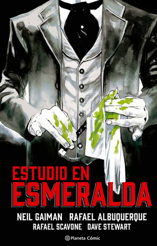 Estudio en esmeralda, de Gaiman, Neil. Serie Cómics Editorial Comics Mexico, tapa dura en español, 2021