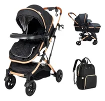 Comprar Coche Cuna Para Bebe Modelo Moises Niña Niño Color Negro