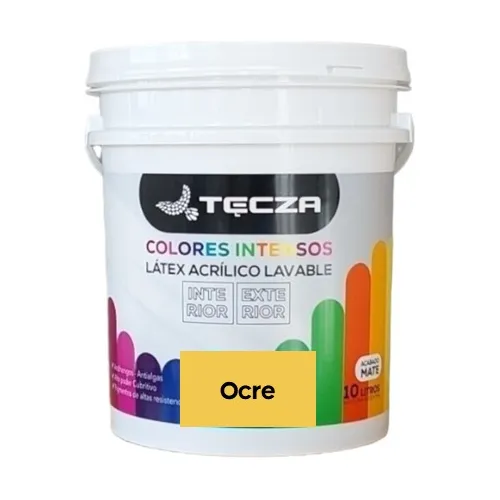 Látex Acrílico Int-ext Colores Preparados 10 Litros Lavable