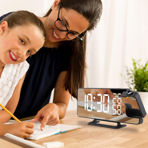 Radio Despertador Digital Para Dormitorios Reloj