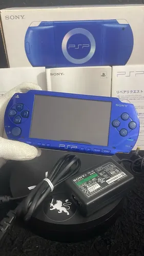 Console Sony Playstation Portátil Psp Psp-1000 Metallic Blue