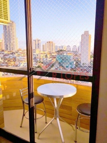 Imagem 6 de 30 de Lindo Apartamento Para Venda No Bairro Tatuapé, 3 Dorm, 1 Suíte, 2 Vagas, 108 M - 2064