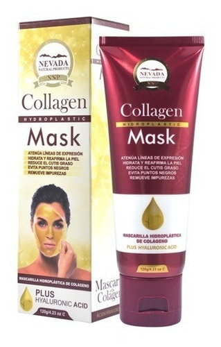 Mascarilla Facial Hidroplastica Colagen - Ml A $249 Tipo De Piel Normal