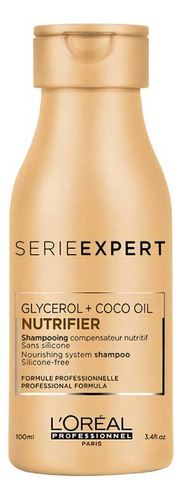  Shampoo Glycerol + Coco Oil Nutrifier 100ml L'oréal